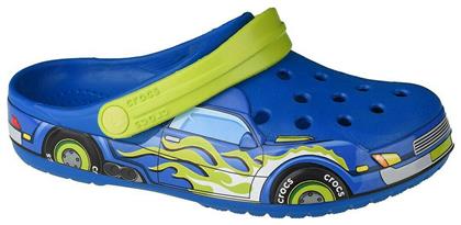 Crocs Παιδικά Ανατομικά Σαμπό Θαλάσσης Fun Lab Truck Band Μπλε από το MybrandShoes