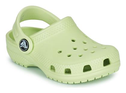 Crocs Παιδικά Ανατομικά Σαμπό Θαλάσσης για Κορίτσι Πράσινα από το Favela