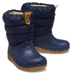 Crocs Παιδικά Μποτάκια Navy Μπλε