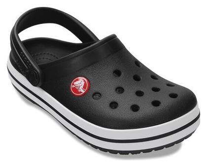 Crocs Παιδικά Παπουτσάκια Θαλάσσης Crocband Μαύρα