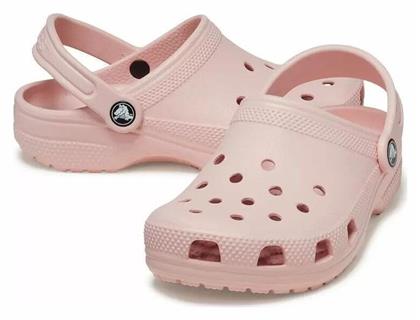 Crocs Παιδικά Σαμπό Θαλάσσης Classic Clog T Ροζ από το Siontis Athletics