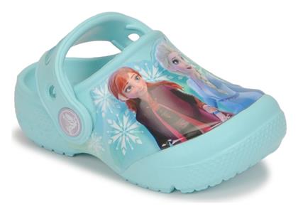 Crocs Παιδικά Σαμπό Θαλάσσης Frozen Γαλάζια