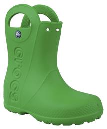 Crocs Παιδικές Γαλότσες Handle It Πράσινες