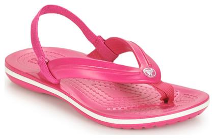 Crocs Παιδικές Σαγιονάρες Flip Flops Crocband Strap Flip K