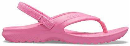 Crocs Παιδικές Σαγιονάρες Flip Flops για Κορίτσι Ροζ Classic από το Favela