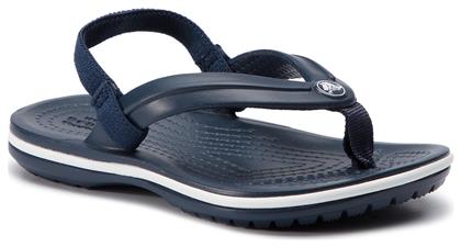 Crocs Παιδικές Σαγιονάρες Flip Flops Navy Μπλε Crocband Strap Flip K από το Spartoo