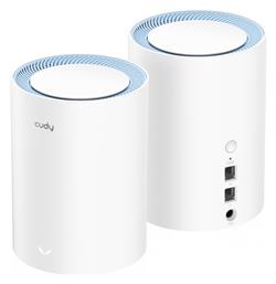 Cudy M1200 WiFi Mesh Network Διπλό Kit