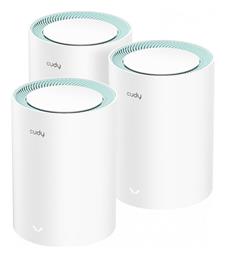 Cudy M1300 WiFi Mesh Network Τριπλό Kit