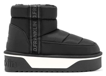 D.Franklin V.2 Μποτάκια Μαύρα DFSH371010-BLAC από το IzyShoes