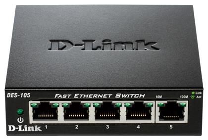 D-Link GO-SW-8E Unmanaged L2 Switch με 8 Θύρες Ethernet