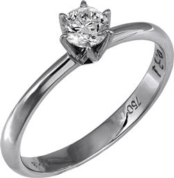 Δαχτυλίδι λευκόχρυσου 18Κ 018750 018750 Χρυσός 18 Καράτια