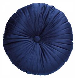 Das Home Μαξιλάρι Καναπέ 0269 από Βελούδο Dark Blue 38x38εκ.