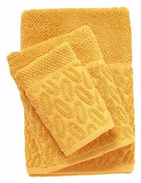 Das Home Σετ Πετσέτες Μπάνιου 3τμχ 0784 Ochre Βάρους 550gr/m²