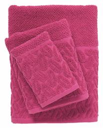 Das Home Σετ Πετσέτες Μπάνιου 3τμχ 0786 Fuschia Βάρους 550gr/m²