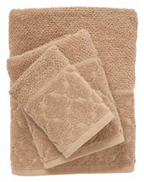 Das Home Σετ Πετσέτες Μπάνιου 3τμχ 0792 Taupe Βάρους 550gr/m²