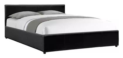 Dellia Κρεβάτι Επενδυμένο με Δερματίνη με Στρώμα