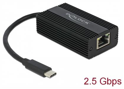 DeLock 65990 USB-C Αντάπτορας Δικτύου για Ενσύρματη σύνδεση Ethernet