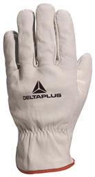 Delta Plus Αδιάβροχα Γάντια Εργασίας Λευκά Δερμάτινα