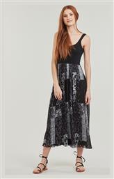 Desigual Maxi Φόρεμα Μαύρο