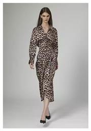 Desiree Ψηλόμεση Midi Φούστα Φάκελος Λεοπάρ Animal Print