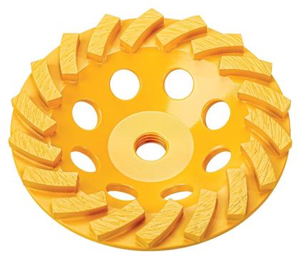 Dewalt Δίσκος Λείανσης Δομικών Υλικών 125mm Διαμαντέ M14