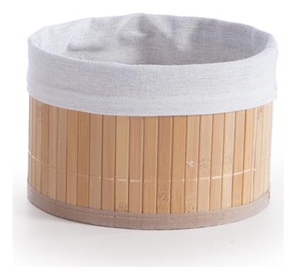 Διακοσμητικό Καλάθι Μπαμπού Μπεζ 18x18x11.5εκ. Nef-Nef Homeware