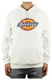 Dickies Ανδρικό Φούτερ με Κουκούλα και Τσέπες Λευκό