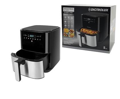 DictroLux 06511646 Air Fryer 5lt Μαύρο