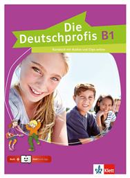 Die Deutschprofis B1 Kursbuch Hybride Ausgabe + Klett Book-app