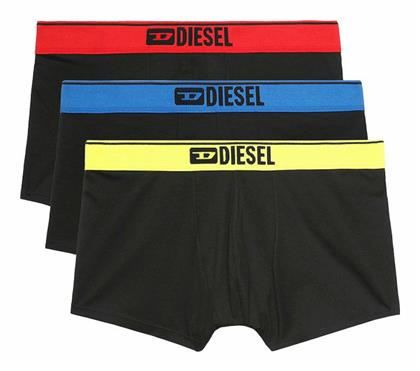 Diesel Ανδρικά Μποξεράκια Μαύρα 3Pack