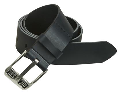 Diesel Bluestar II Ανδρική Ζώνη Δερμάτινη Μαύρη