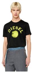 Diesel T-Diegor-K56 Ανδρικό T-shirt Μαύρο με Στάμπα