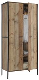 Δίφυλλη Ντουλάπα Ρούχων Pallet-W 84x52x180cm από το Esmarket