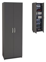 Δίφυλλη Renso 59.8x37.8x178.5cm Ανθρακί