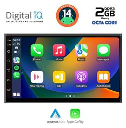 Digital IQ Ηχοσύστημα 2 DIN με Bluetooth, USB, GPS