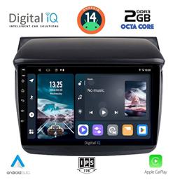 Digital IQ Ηχοσύστημα Αυτοκινήτου για Mitsubishi L200 2006-2015 (Bluetooth/USB/AUX/WiFi/GPS/Apple-Carplay/Android-Auto) με Οθόνη Αφής 9''