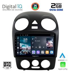 Digital IQ Ηχοσύστημα Αυτοκινήτου για Volkswagen Beetle 2004-2011 (Bluetooth/USB/AUX/WiFi/GPS/Apple-Carplay/Android-Auto) με Οθόνη Αφής 9''