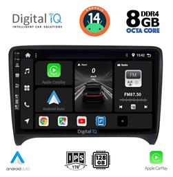 Digital IQ Ηχοσύστημα Audi TT 2007-2015 με Bluetooth, USB, GPS