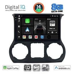 Digital IQ Ηχοσύστημα Jeep Wrangler 2011-2014 με Bluetooth, USB & GPS
