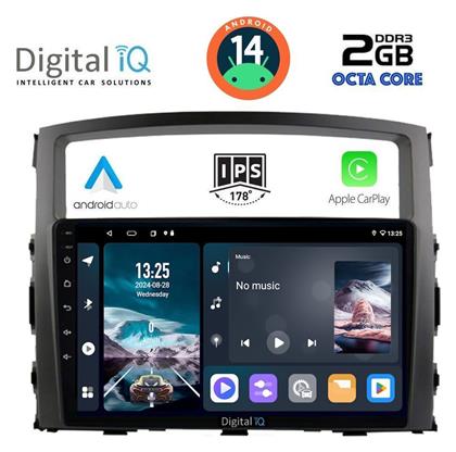 Digital IQ Ηχοσύστημα Mitsubishi Pajero 2006-2013 με Bluetooth, USB, GPS