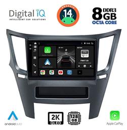 Digital IQ Ηχοσύστημα Subaru Legacy / Outback 2009 με Bluetooth, USB, GPS