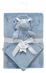 Dimcol Κουβέρτα Αγκαλιάς & Λίκνου Bebe με Ζωάκι 75x100εκ. 2τμχ