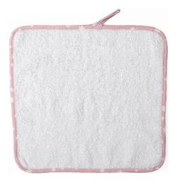 Dimcol Λαβέτα Ώμου από Μουσελίνα Ροζ 30x30εκ.