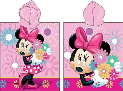 Dimcol Minnie Παιδικό Πόντσο Θαλάσσης 09 50x115cm σε Ροζ χρώμα