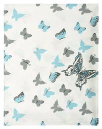 Dimcol Πάνα Αγκαλιάς Butterfly Sky Blue 80x80cm από το Spitishop