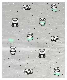 Dimcol Panda Πάνα Αγκαλιάς Χασέ Grey Green 80x80cm από το Spitishop