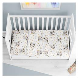 Dimcol Πάπλωμα Κούνιας Βαμβακερό Γκρι 120x160cm