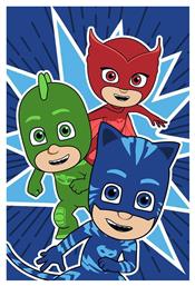 Dimcol Pj Masks 20 Βρεφική Πετσέτα Προσώπου/Χεριών Μπλε