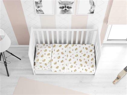 Dimcol Σεντόνι Κούνιας Baby 03 με Λάστιχο 70x140cm White από το Spitishop