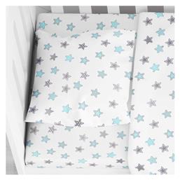 Dimcol Star Βρεφική Μαξιλαροθήκη από 100% Βαμβάκι 104 Sky Blue 35x45εκ.